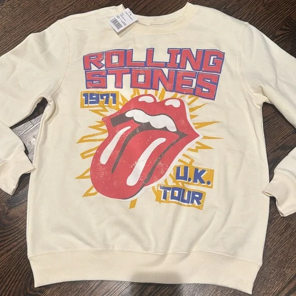 **NWT** the Rolling Stones Crewneck - Picture 3 of 5